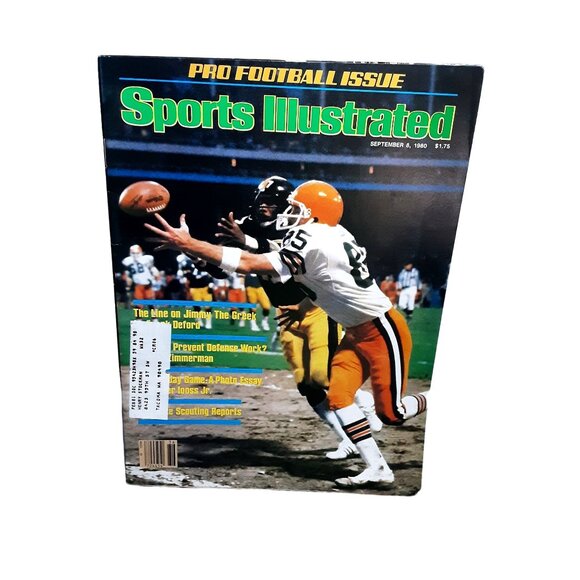 Sports Illustrated Pro Football Issue Steelers Browns David Logan September 1980 - Picture 1 of 1
